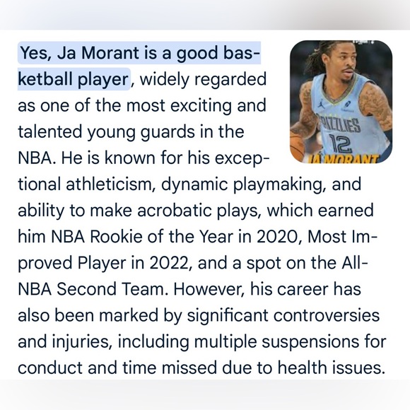 JA MORANT 20-21 PANINI MOSAIC ELEVATE #13 NBA BASKETBALL CARD MEMPHIS GRIZZLIES - Picture 3 of 3